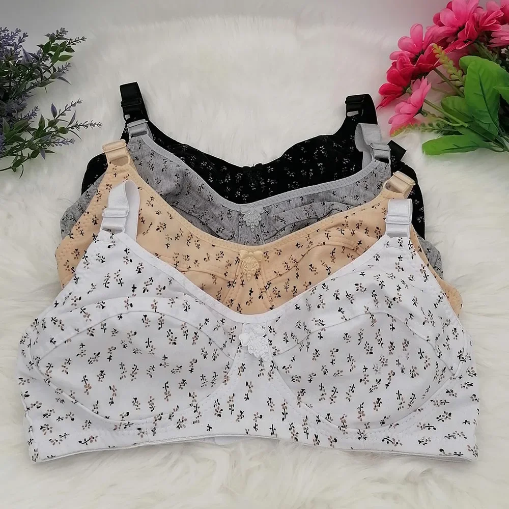 Cotton Bra Everyday - Сексуальное женское белье: бюстгальтер минимайзер пуш-ап