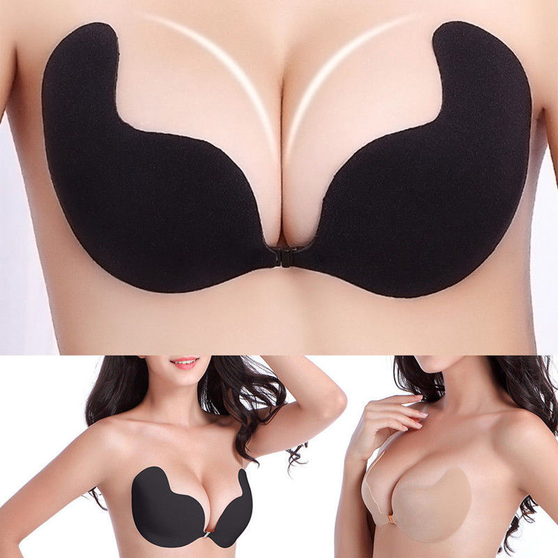 Backless Bra Sticky - Женский клейкий бюстгальтер с подтяжкой груди,