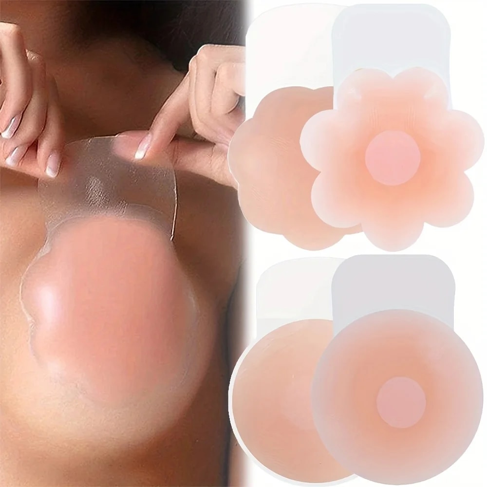 Push Up Bra Silicone - 1 пара, силиконовые накладки на соски