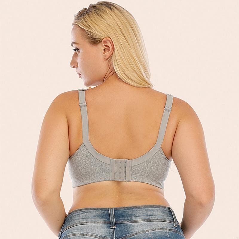 Full Coverage Bra - L38E Женский беспроводной кружевной бюстгальтер большого