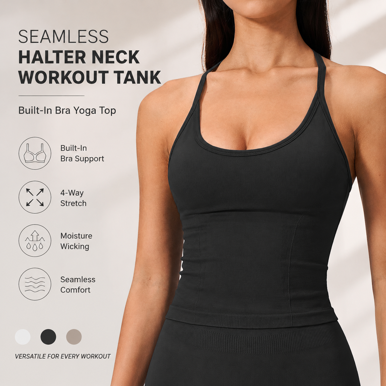 T Shirt Bra Seamless - Роскошный спортивный топ 2-в-1 для йоги