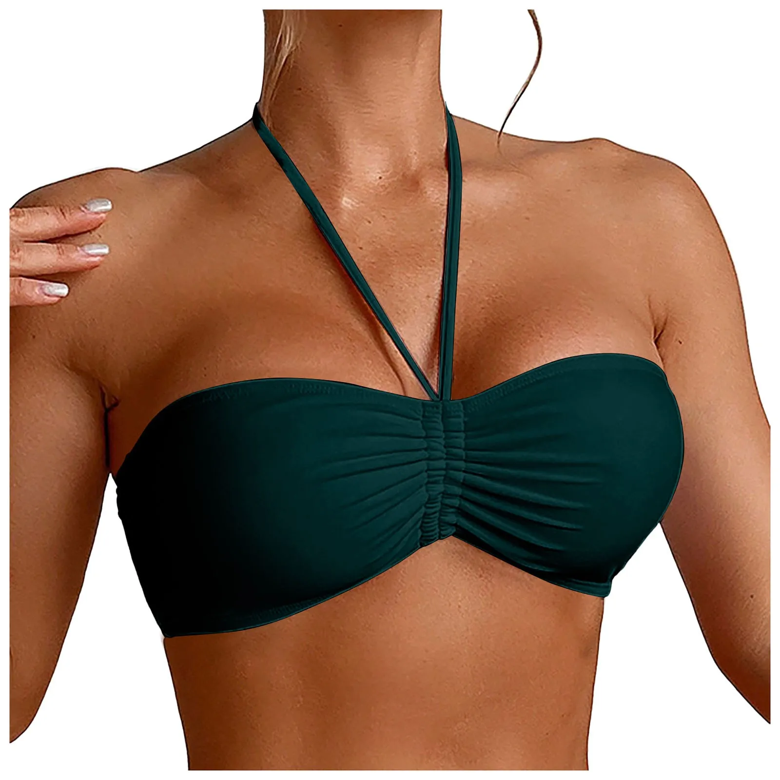 Underwire Bra Padded - Женский топ бикини на косточках, топ