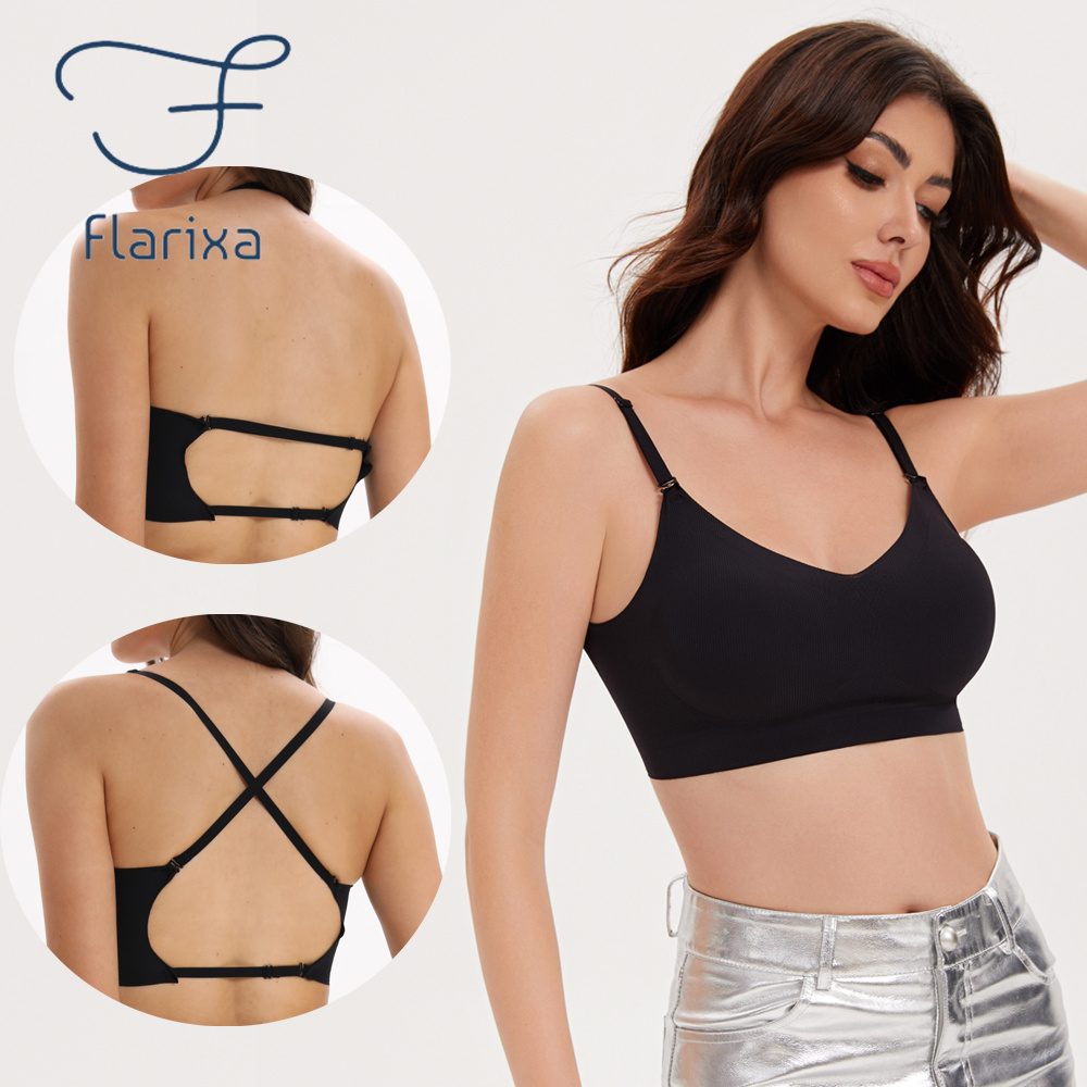 Convertible Bra Multiway - Бесшовный Бюстгальтер Flarixa с глубоким вырезом
