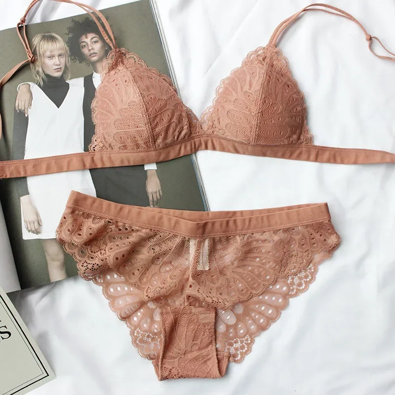 Sleep Bra Bralette - Комплект женского белья KUCLUT: бесшовный бюстгальтер-треугольник