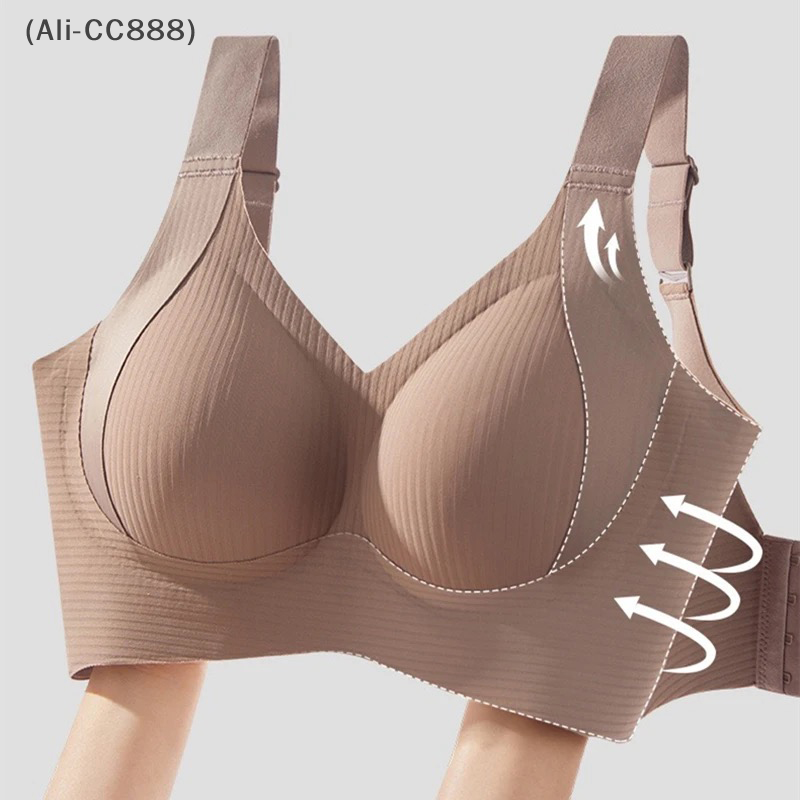 Underwire Bra Padded - Нейлоновый противопровисающий бюстгальтер с полной чашкой,