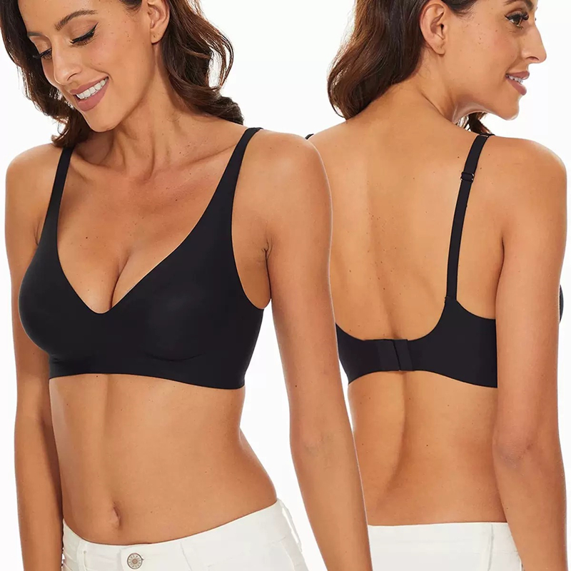 Бесшовный бюстгальтер-невидимк – обзор и цена Plunge Bra Push Up