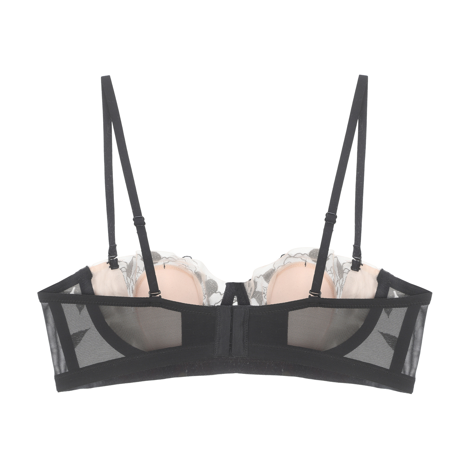 Прозрачный кружевной бюстгальт – обзор и цена Demi Bra Balconette
