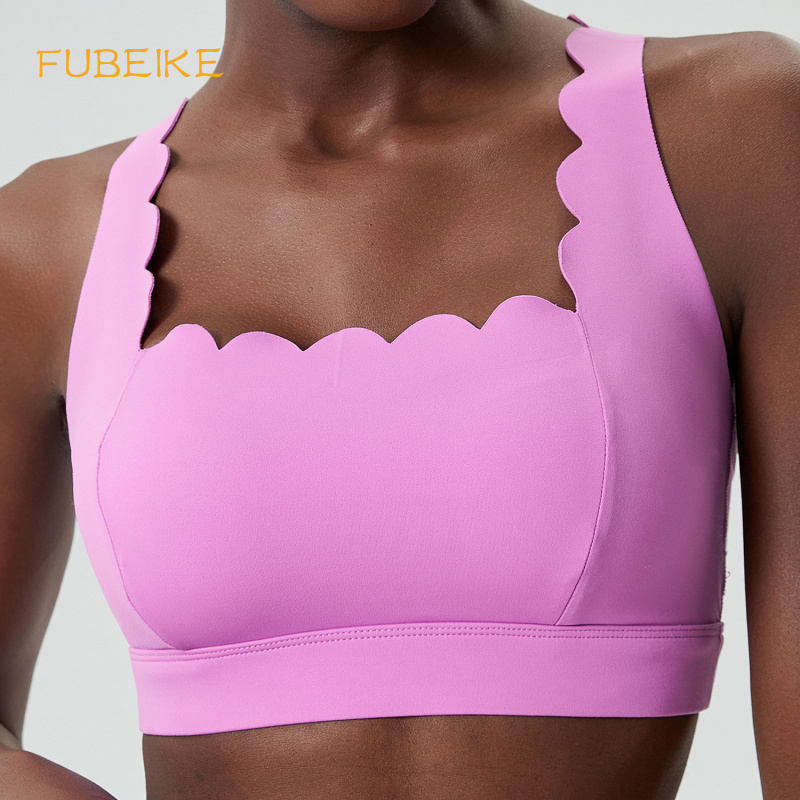 FUBEIKE маленькое волнистое ни – обзор и цена Sports Bra Racerback
