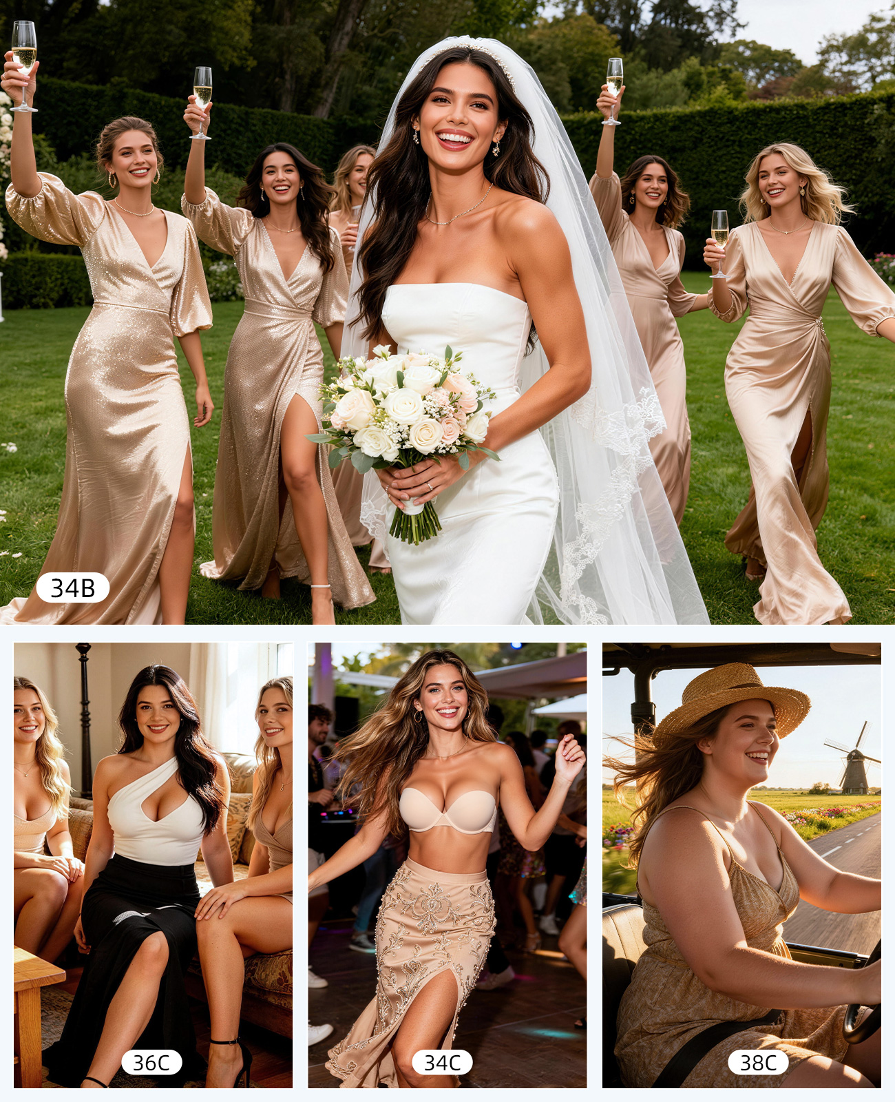 Новый бюстгальтер пуш-ап для ж – обзор и цена Convertible Bra Multiway
