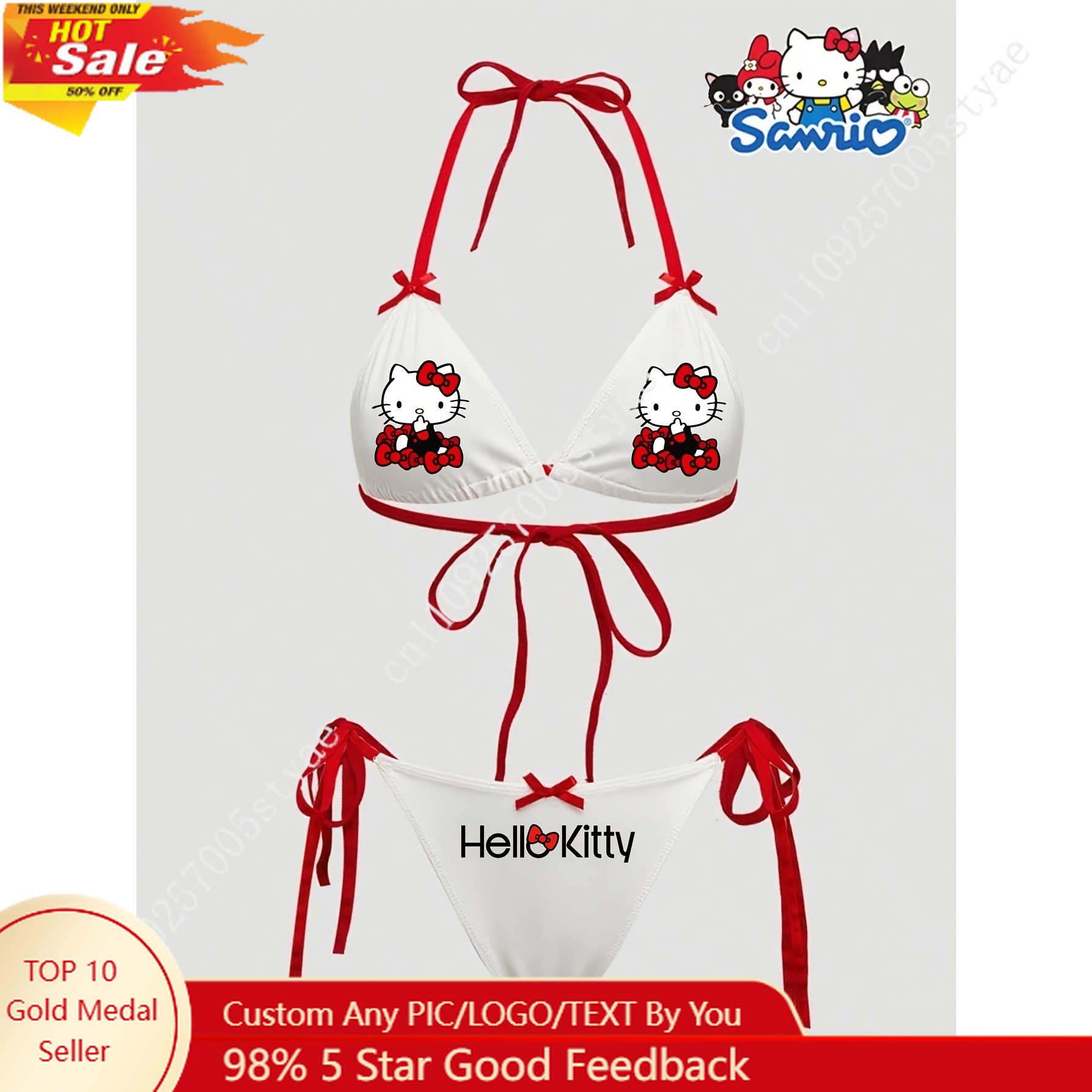 Женский комплект для плавания  – обзор и цена Lace Bralette Set