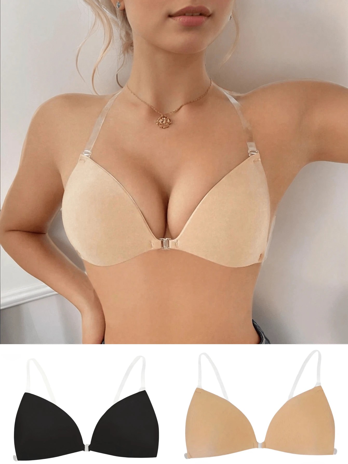 Липкий бюстгальтер для женщин, – обзор и цена Backless Bra Sticky