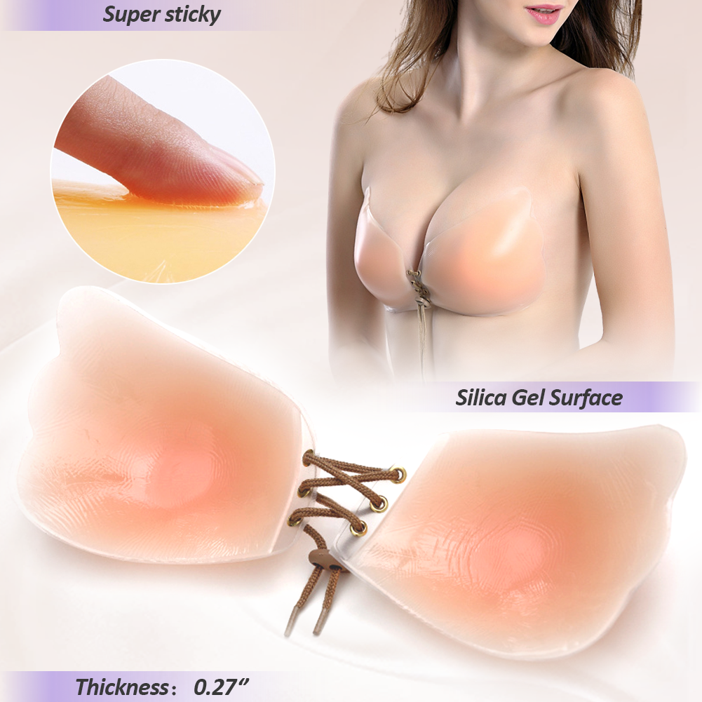 WEICHENS клейкий бюстгальтер д – обзор и цена Strapless Bra Adhesive