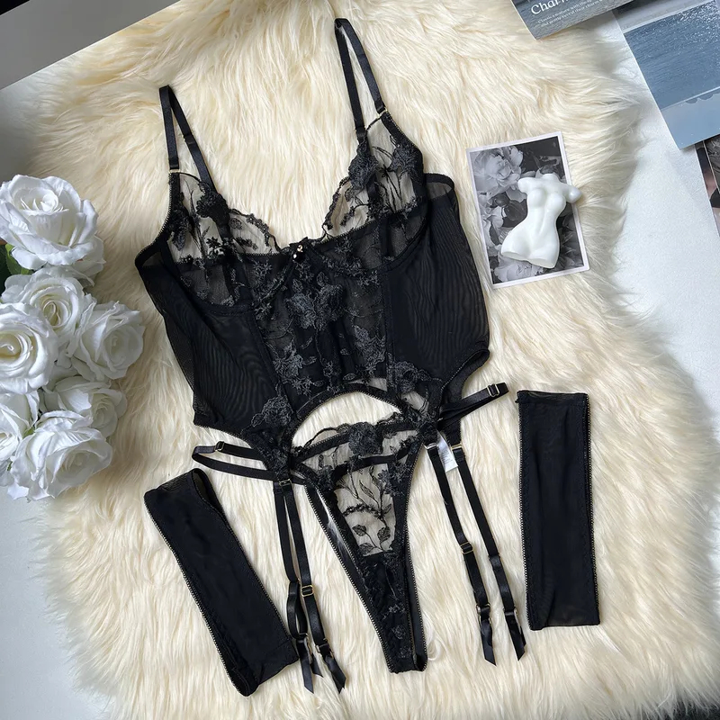 Кружевной корсет, сексуальный  – обзор и цена Sheer Mesh Bra