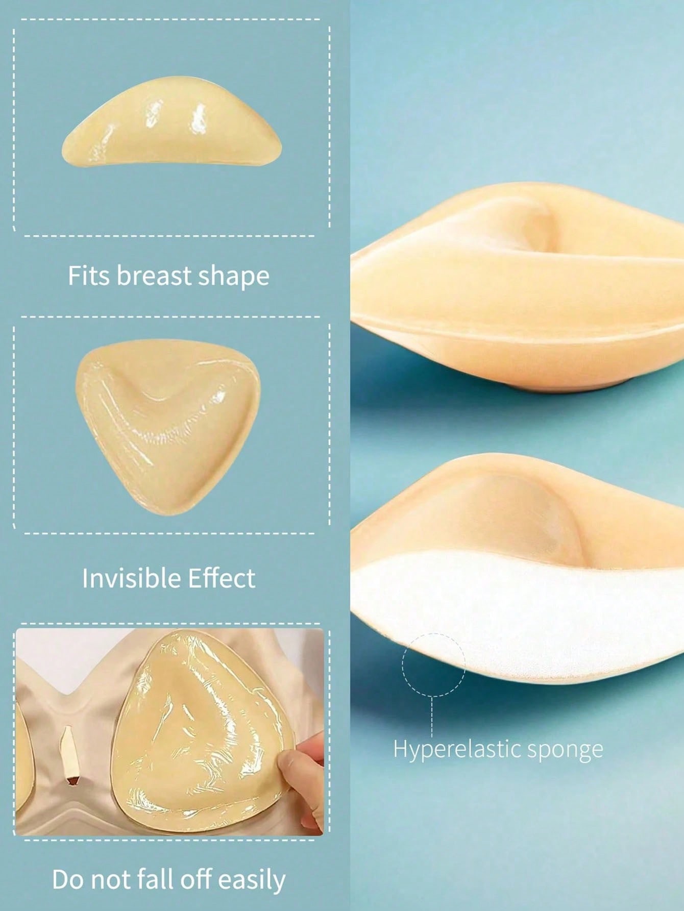 2 шт. многоразовые двусторонни – обзор и цена Strapless Bra Adhesive