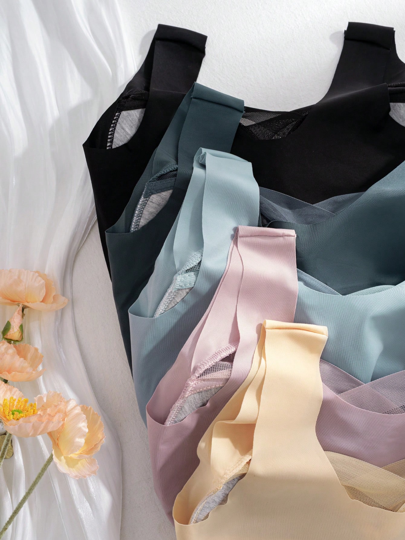 Комплект из 5 бесшовных бюстга – обзор и цена Sleep Bra Bralette
