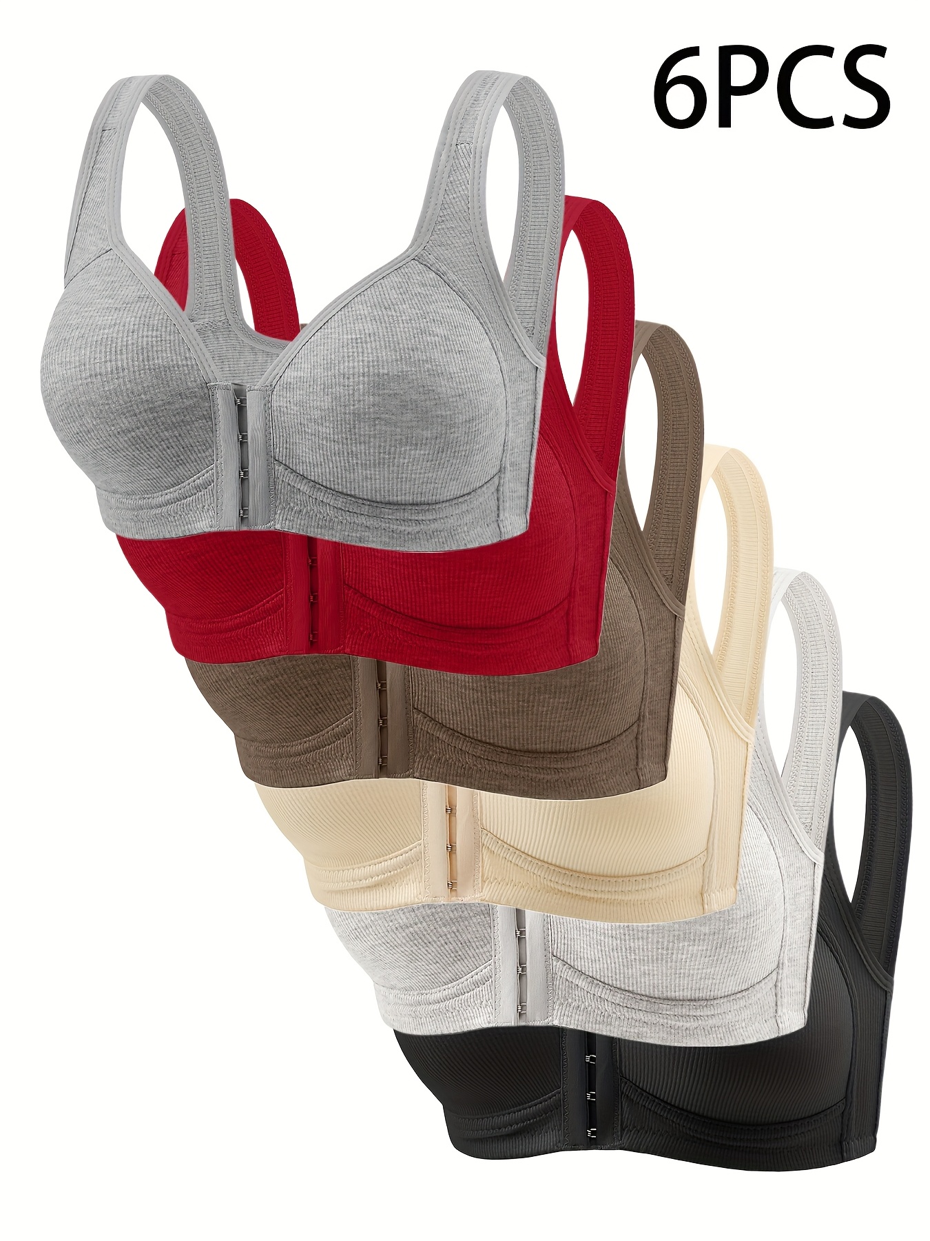 Набор из 6 женских элегантных  – обзор и цена Wirefree Bra Comfort