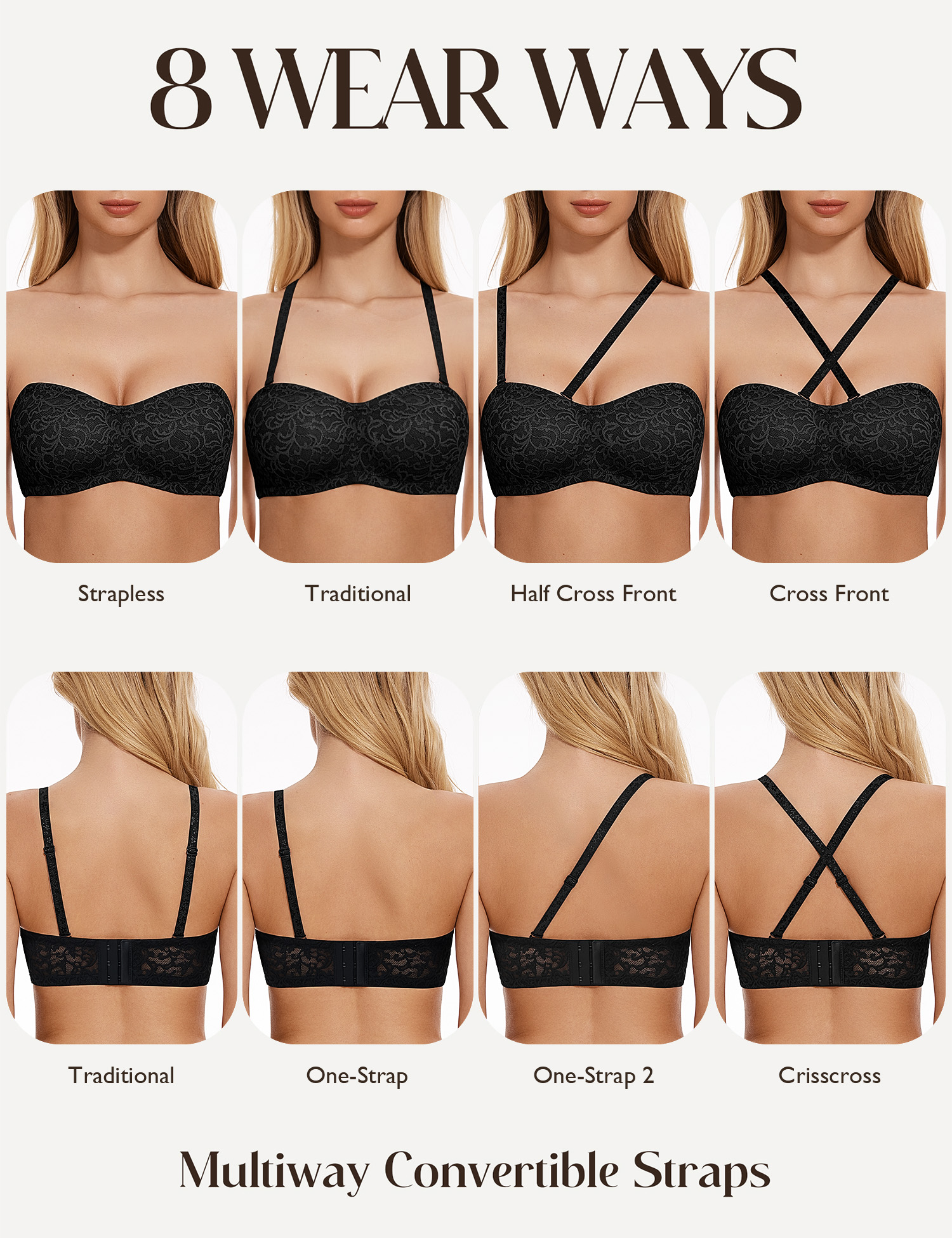 Wingslove женский бюстгальтер  – обзор и цена Convertible Bra Multiway