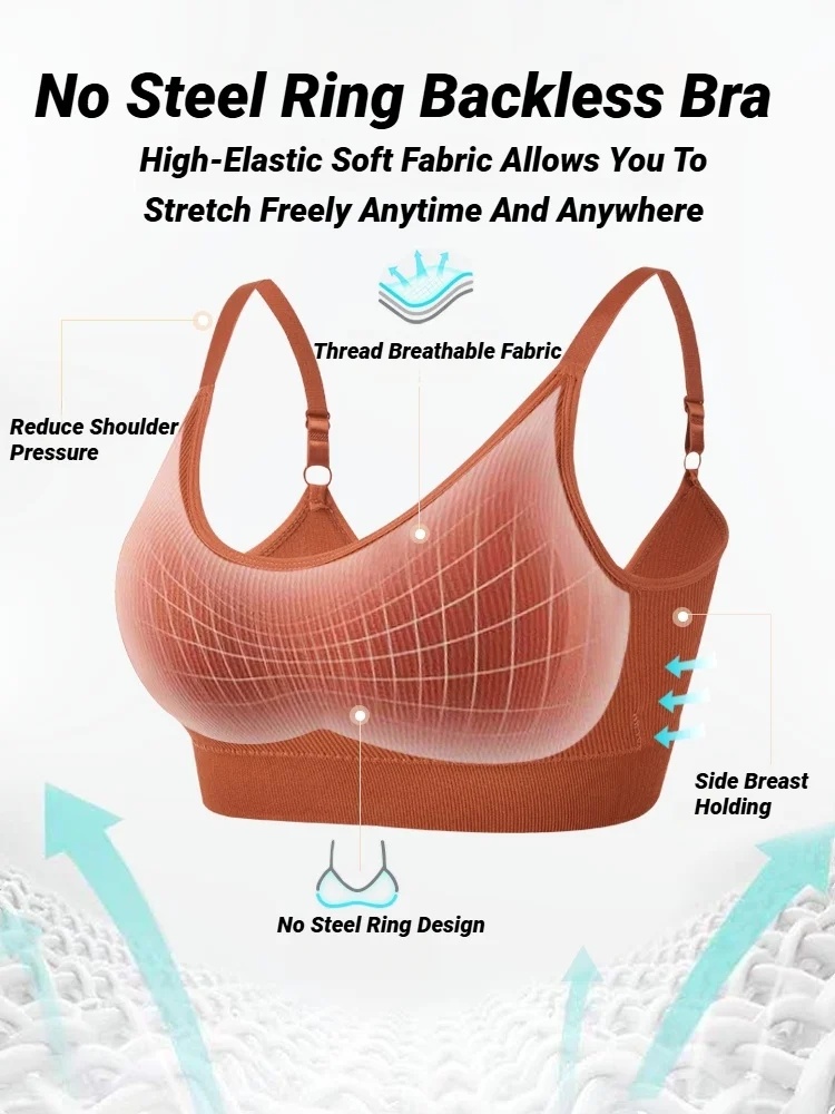 Бесшовный бюстгальтер-браслет  – обзор и цена Sleep Bra Bralette