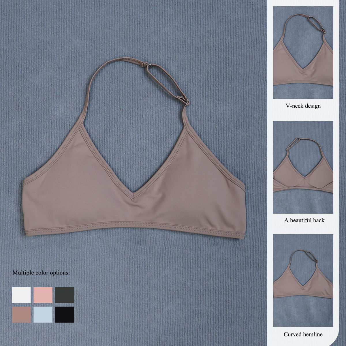 Женский летний спортивный бюст – обзор и цена Sports Bra Racerback