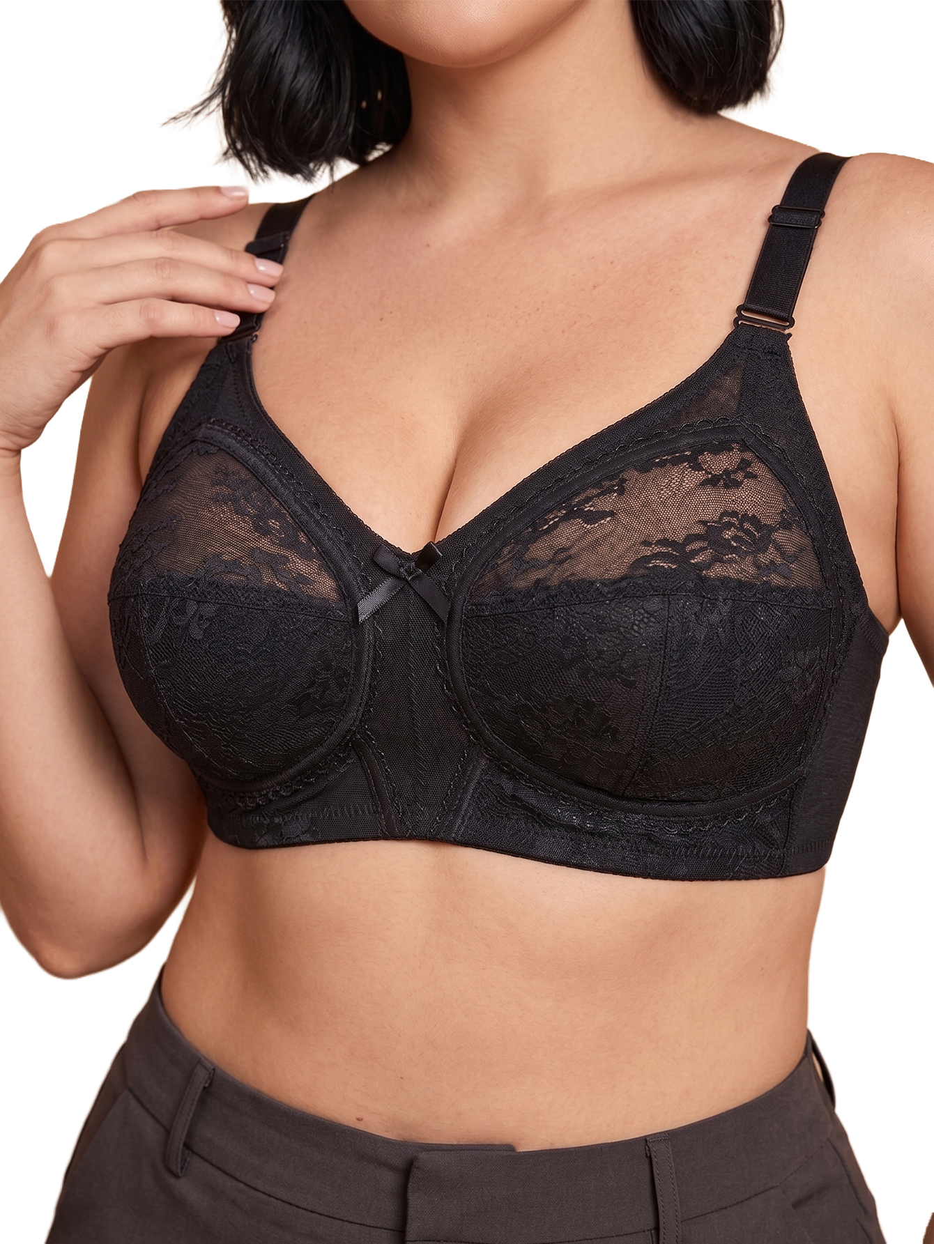 Женский бесшовный кружевной бю – обзор и цена Full Coverage Bra