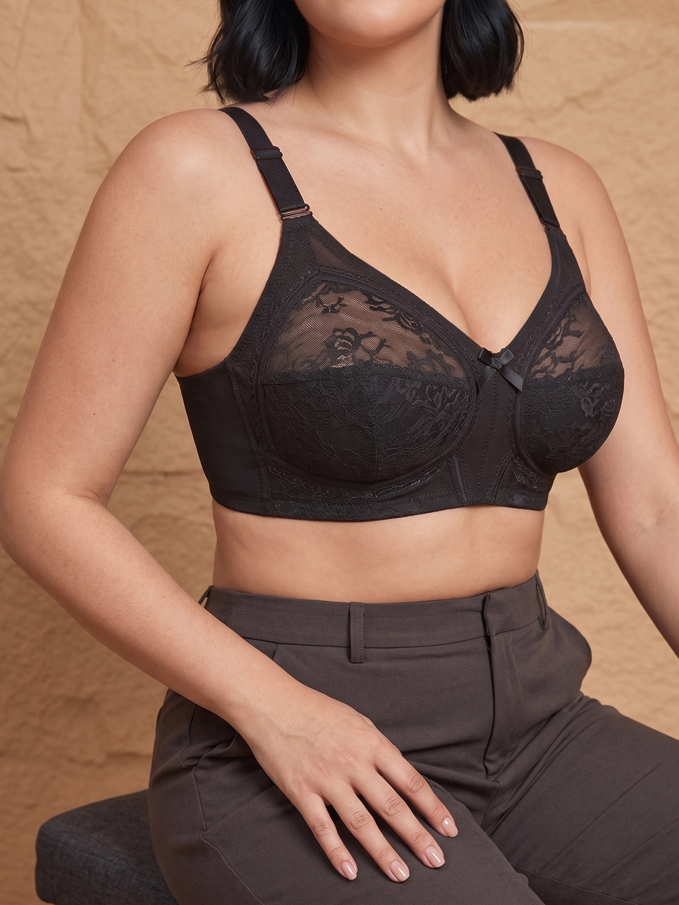 Женский бесшовный кружевной бю – обзор и цена Full Coverage Bra