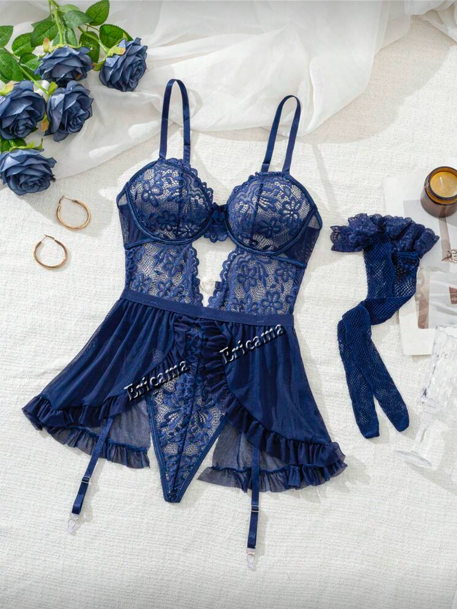 Эротические женские комплекты  – обзор и цена Lace Bralette Set